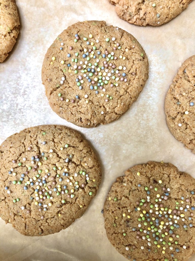 tahini cookies first picture