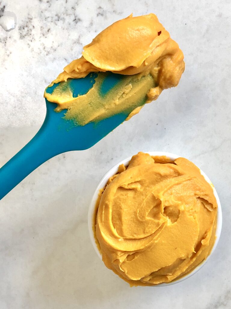 Vanilla sweet potato frosting