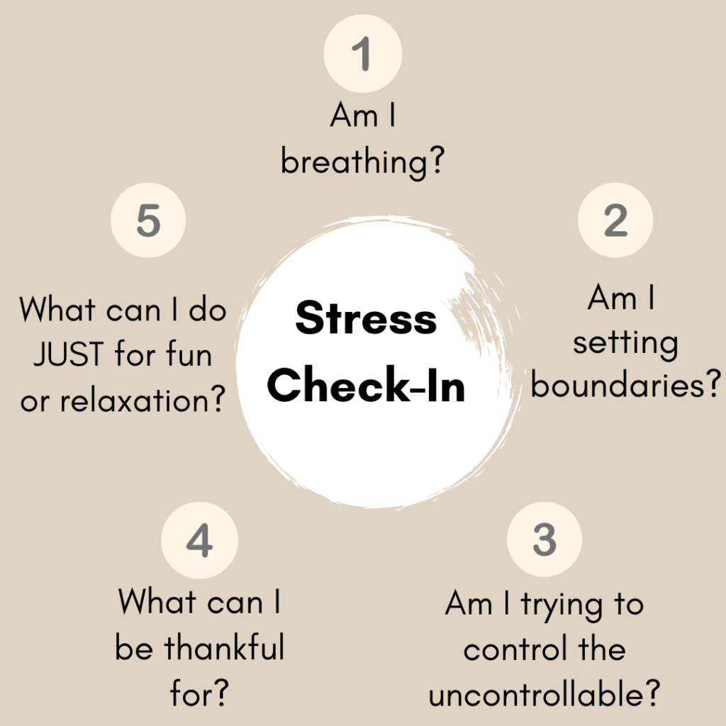 Stress check-in