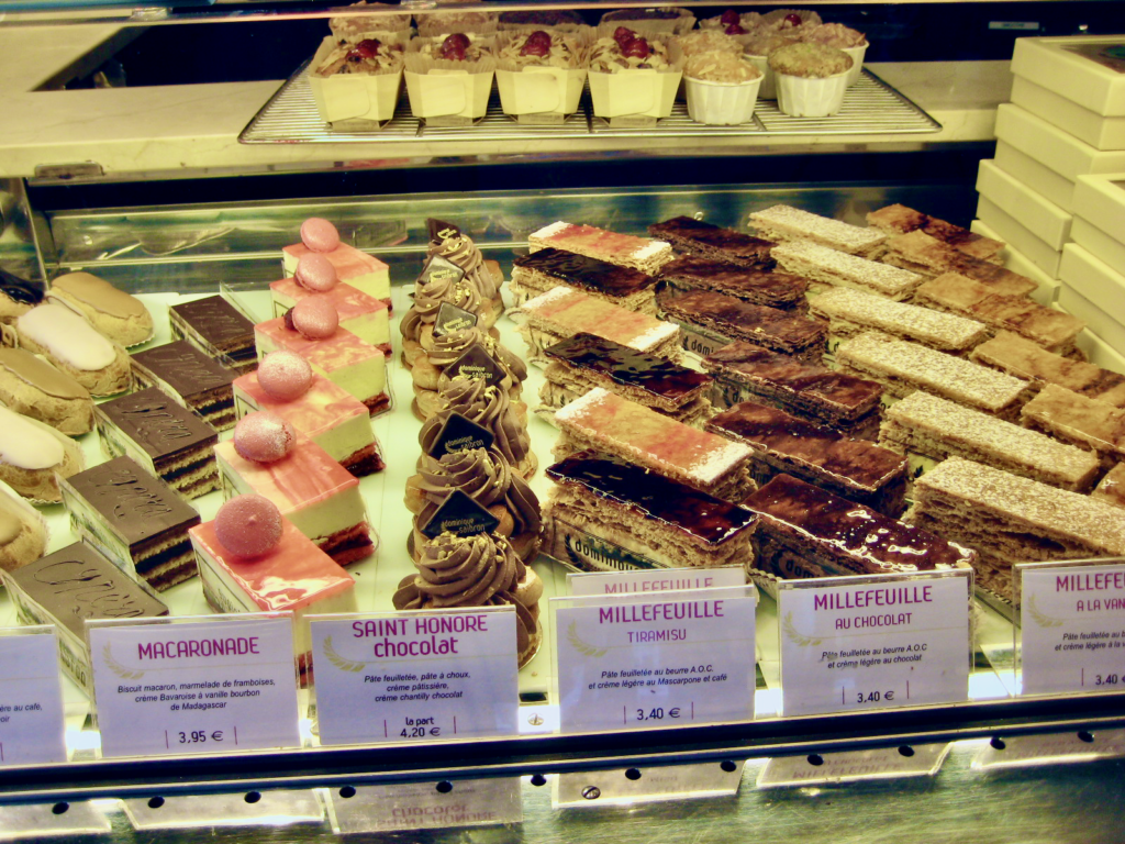 Pastries in Paris